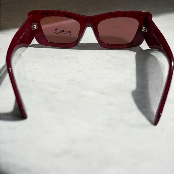 Women’s Prada Rectangle Marble Sunglasses main image 5